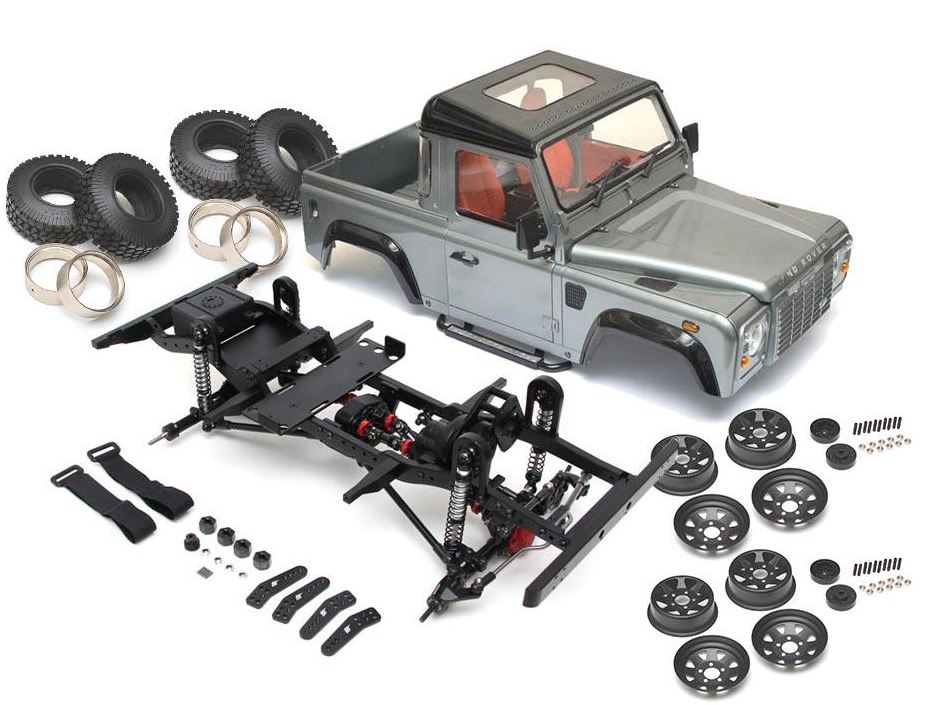 1/10 [ D90 Pickup ] ARTR Assembled Chassis w/ TRC Raffee Defender D90 Pickup Hard Body [ KIT ]