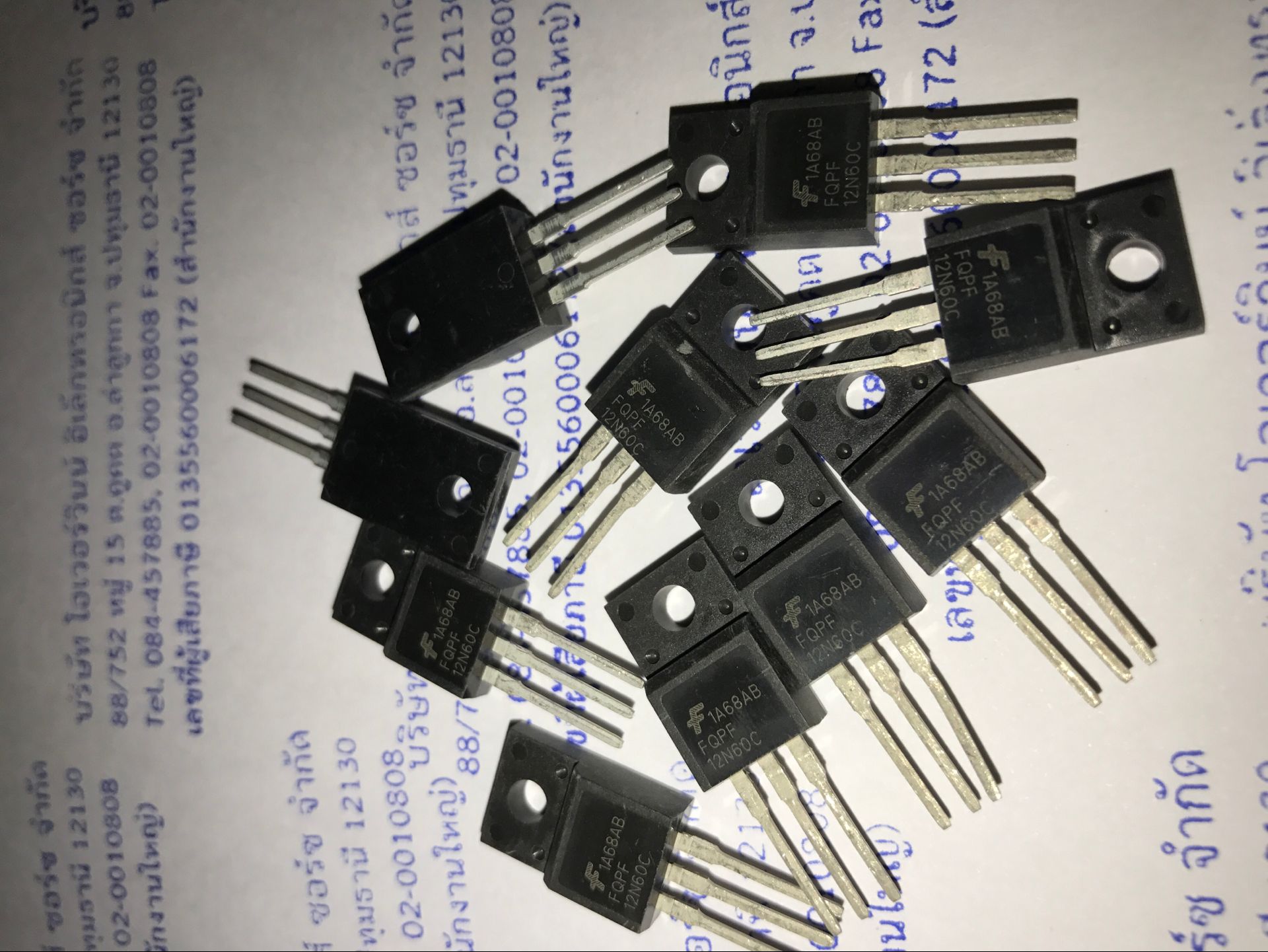 FQPF12N60C TO-220 Fairchild 12N60C