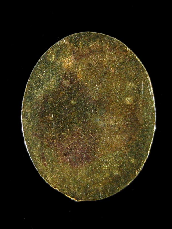 (05) หัวแหวน หลวงปู่ทวด วัดช้างให้ เนื้อทองแดงกะไหล่ทอง สร้างปี 2508 สภาพเดิมๆ