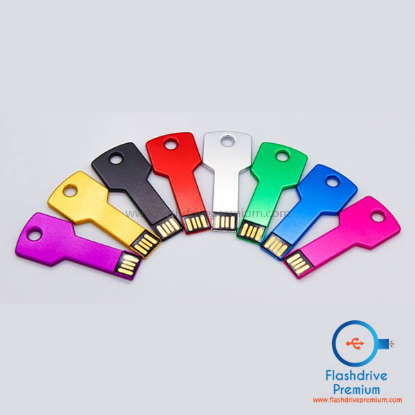 แฟลชไดร์ฟกุญแจและซองหนัง (Key Ring Leather Flash Drive)