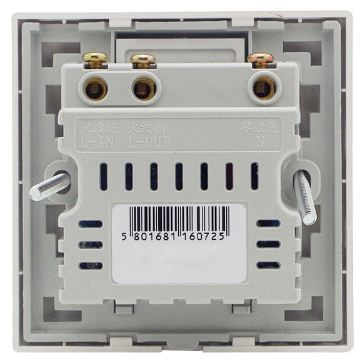 คีย์การ์ดประหยัดไฟห้องพัก TM-005 (สีเงิน)