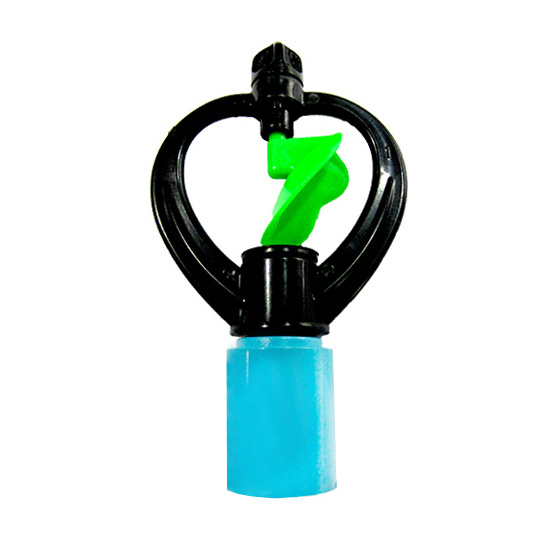 (แพ็ค5ชิ้น)สปริงเกลอร์ใบหูช้างหมุนรอบตัว+ฝาครอบ1/2" ตราไชโย รุ่น 301B-C1 **ของแท้ คุณภาพดี**