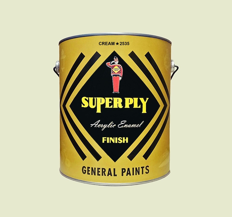 สีน้ำมันเคลือบเงาอะครีลิคซุปเปอร์พราย SUPERPLY #2535