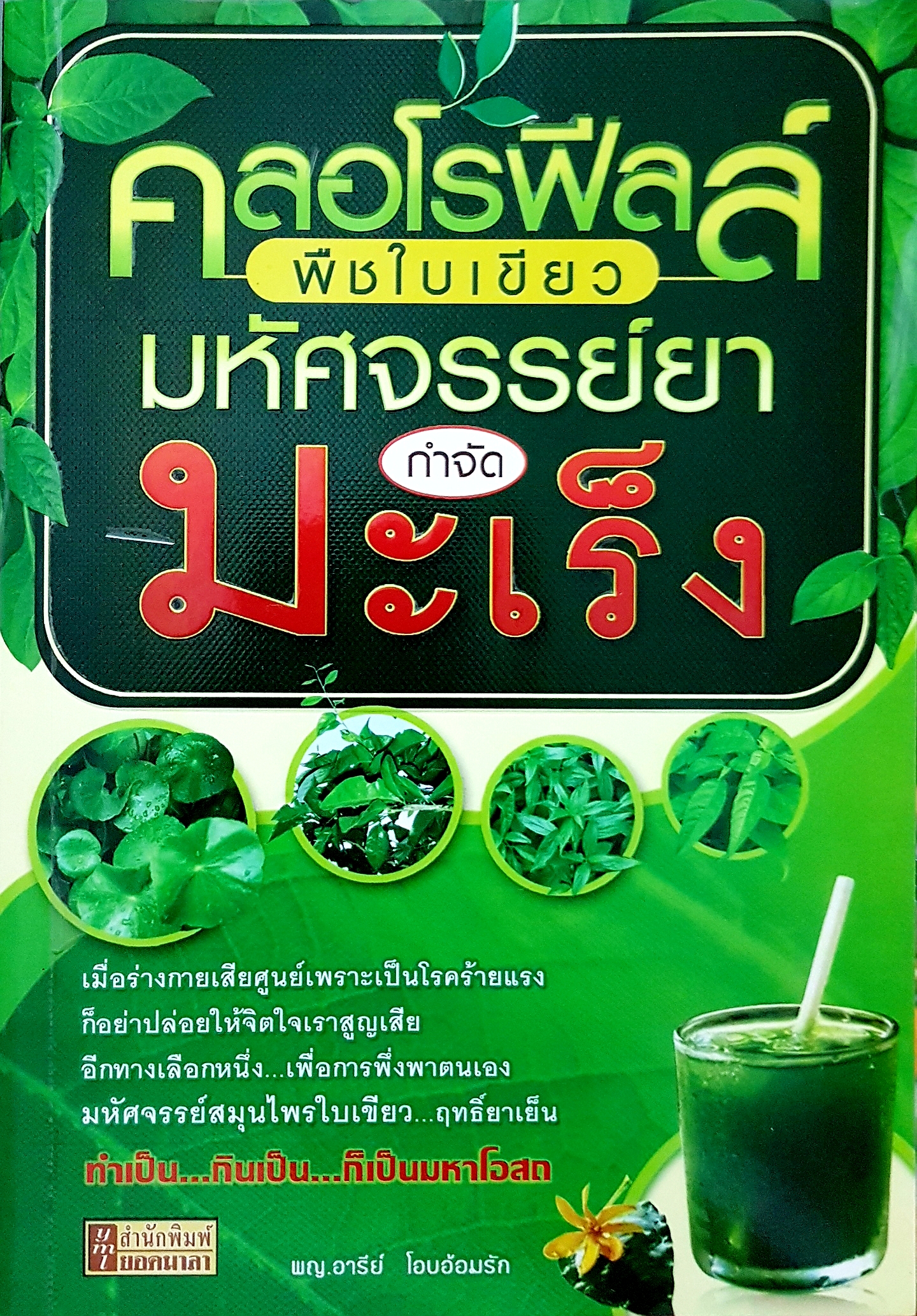 คลอโรฟิลล์ พืชใบเขียว มหัศจรรย์ยา กำจัดมะเร็ง