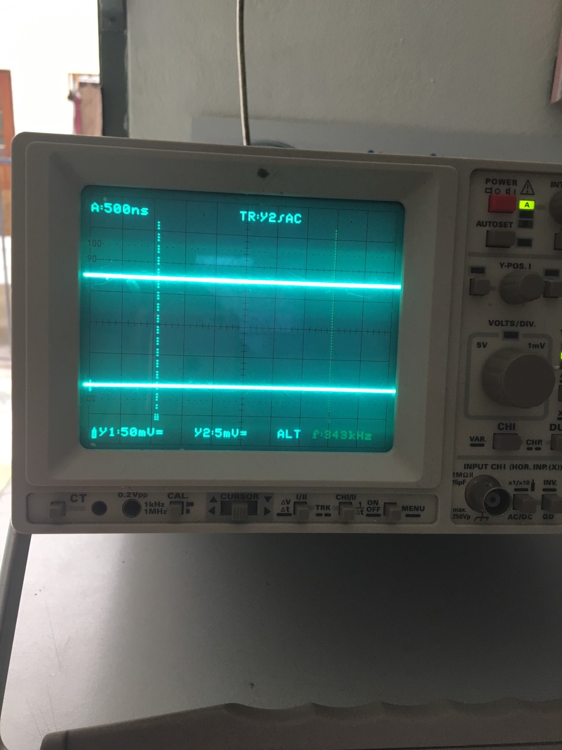 Ossilloscope Hameg HM2005 200Mhz