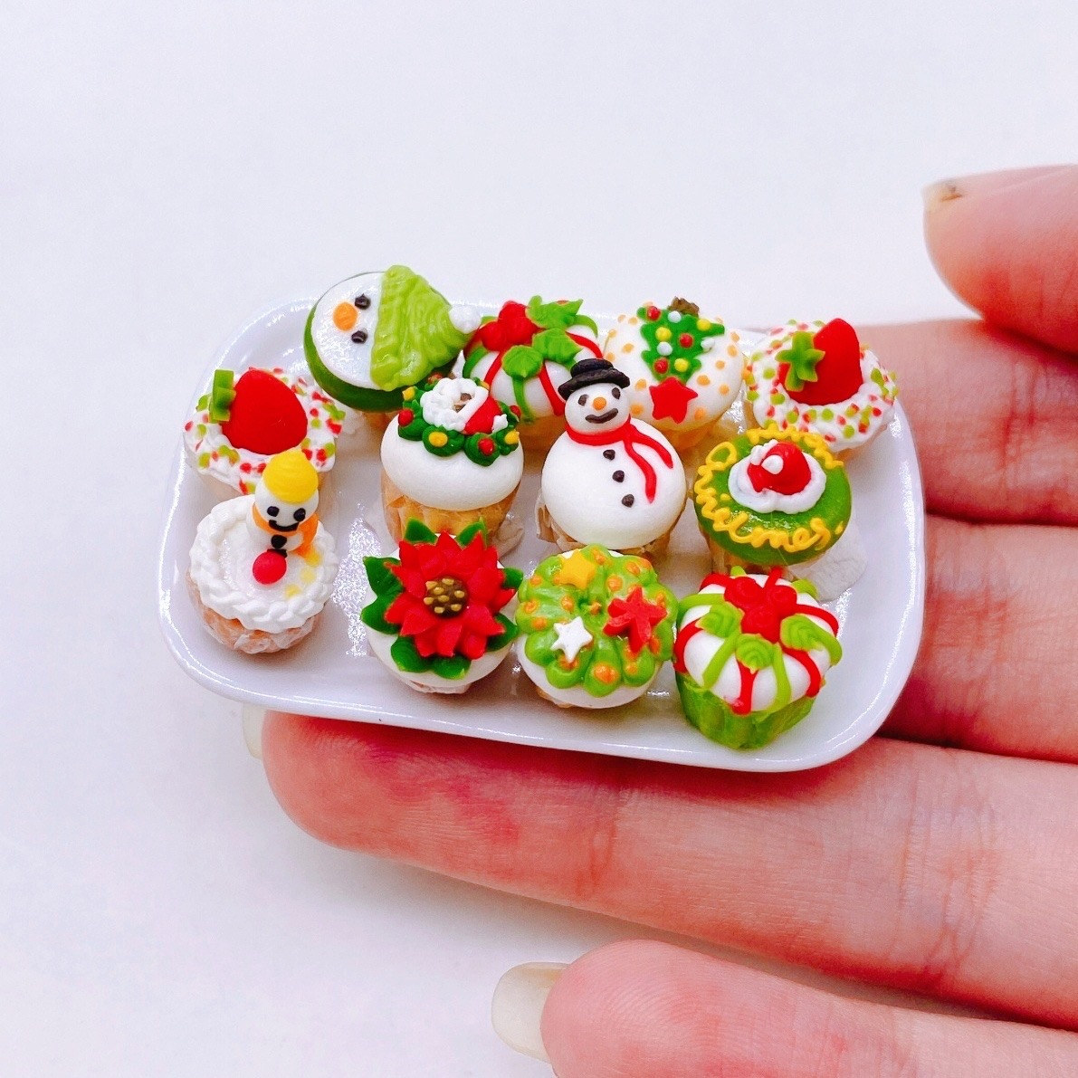 Miniature mix cupcake 12 pieces (without tray)