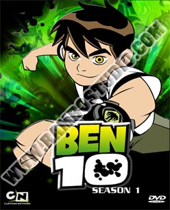 Ben10 เบ็นเท็น ภาค 1-4 - 8 แผ่น (จบ)