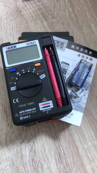 VICTOR VC921 Pocket มัลติมิเตอร์