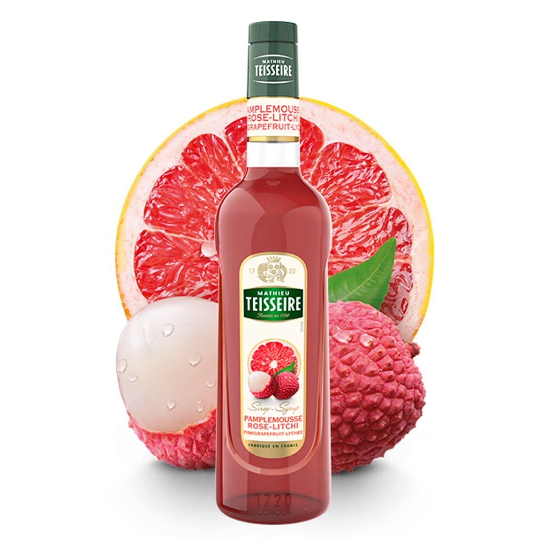 Teisseire Pink Grapefruit Litchi Syrup - 700 ml