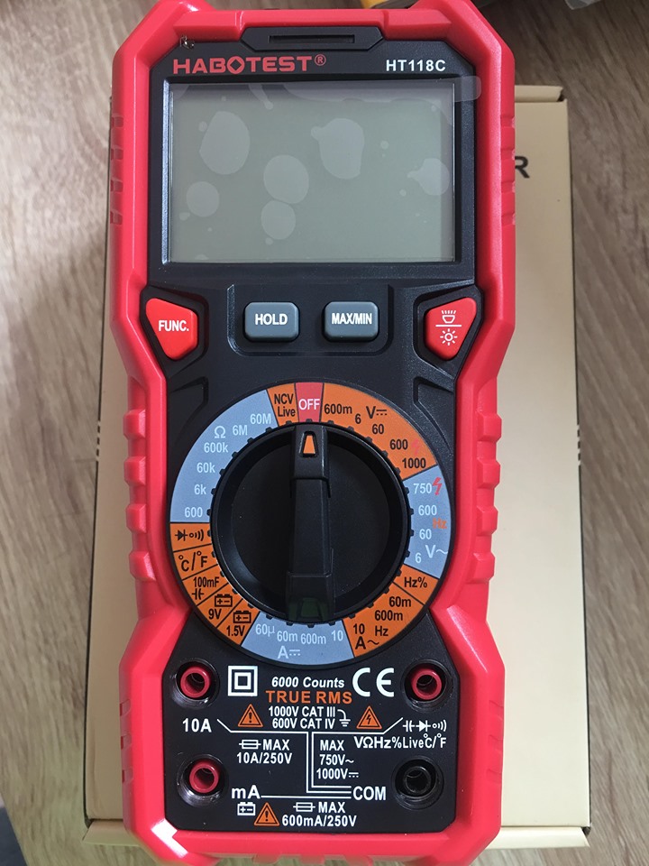 HABOTEST HT118C Digital Multimeter Auto Range