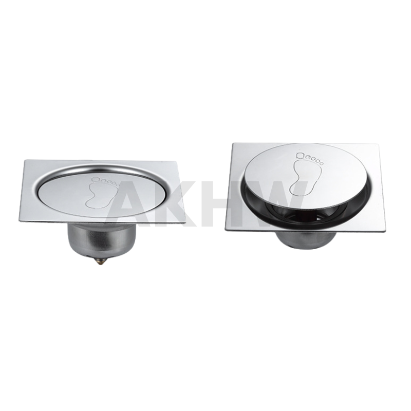 ตะแกรงน้ำทิ้งแบบกดเปิดปิด KingsMan สแตนเลส SUS304 แข็งแรง ไม่เป็นสนิม [ขายปลีก/ส่ง]