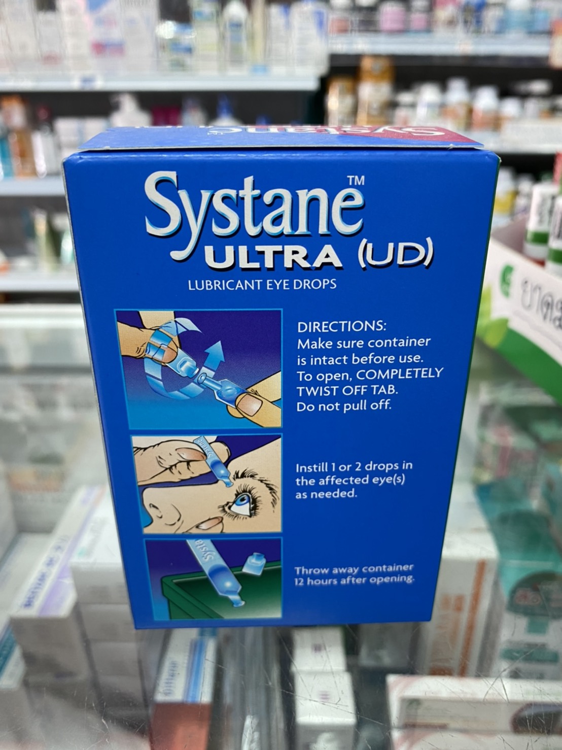 Systane Ultra UD 28vial น้ำตาเทียม ไม่ผสมสารกันเสีย เหมาะสำหรับคนที่มีปัญหาตาแห้งมาก 0.5mL*28 หลอด