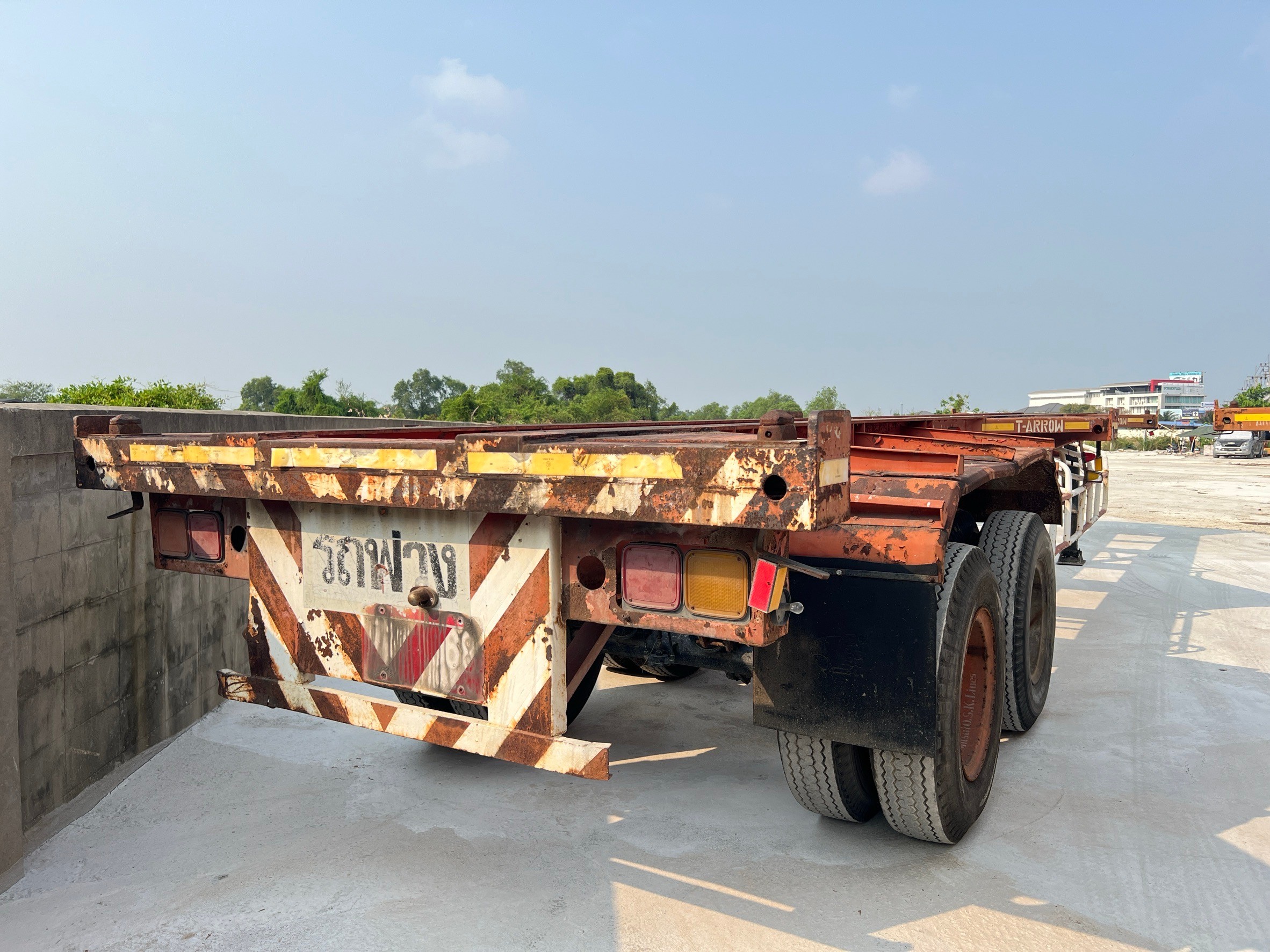 หางก้าง2เพลา PANUS รุ่นPS2-SC 1200 ปี2537 ยาว12.3m สูง 1.5ม.ตามสภาพ119,000บ.Pro89,000บ.บ.พนัสผลิตที่พนัสนิคม มีให้เลือก28หาง