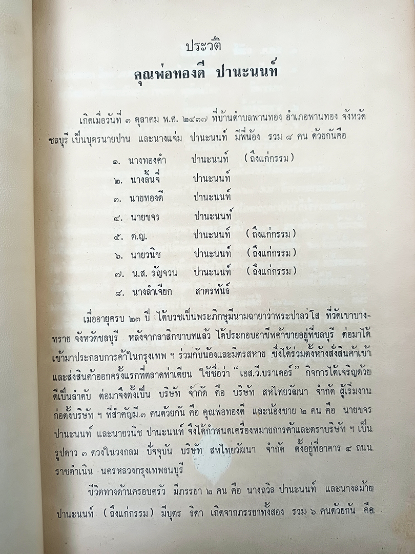 อนุสรณ์งานศพ ทองดี ปานะนนท์ เรื่องประวัติพระอาจารย์มั่น เรื่องยอดนักสืบ หนังสือ ศาสนา