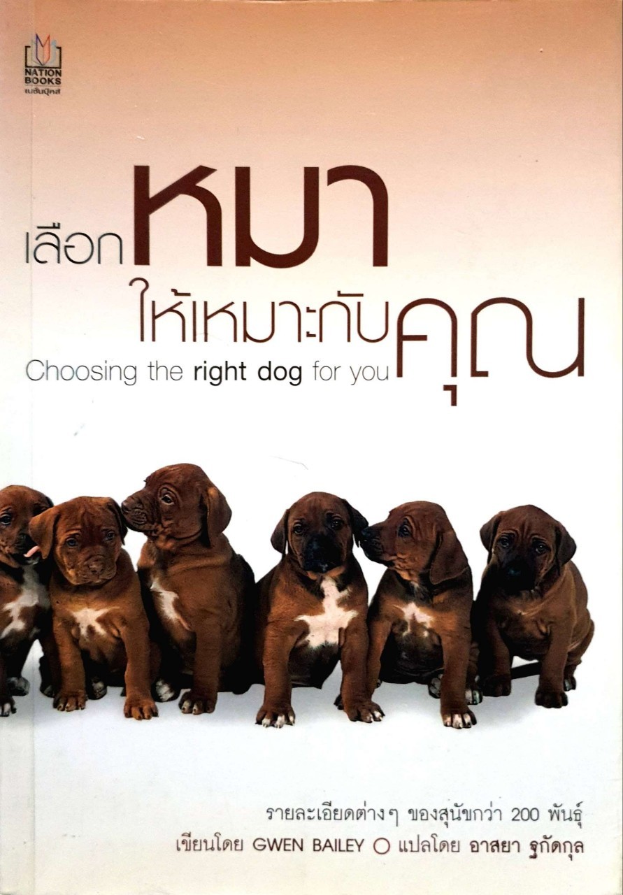 เลือกหมาให้เหมาะกับคุณ