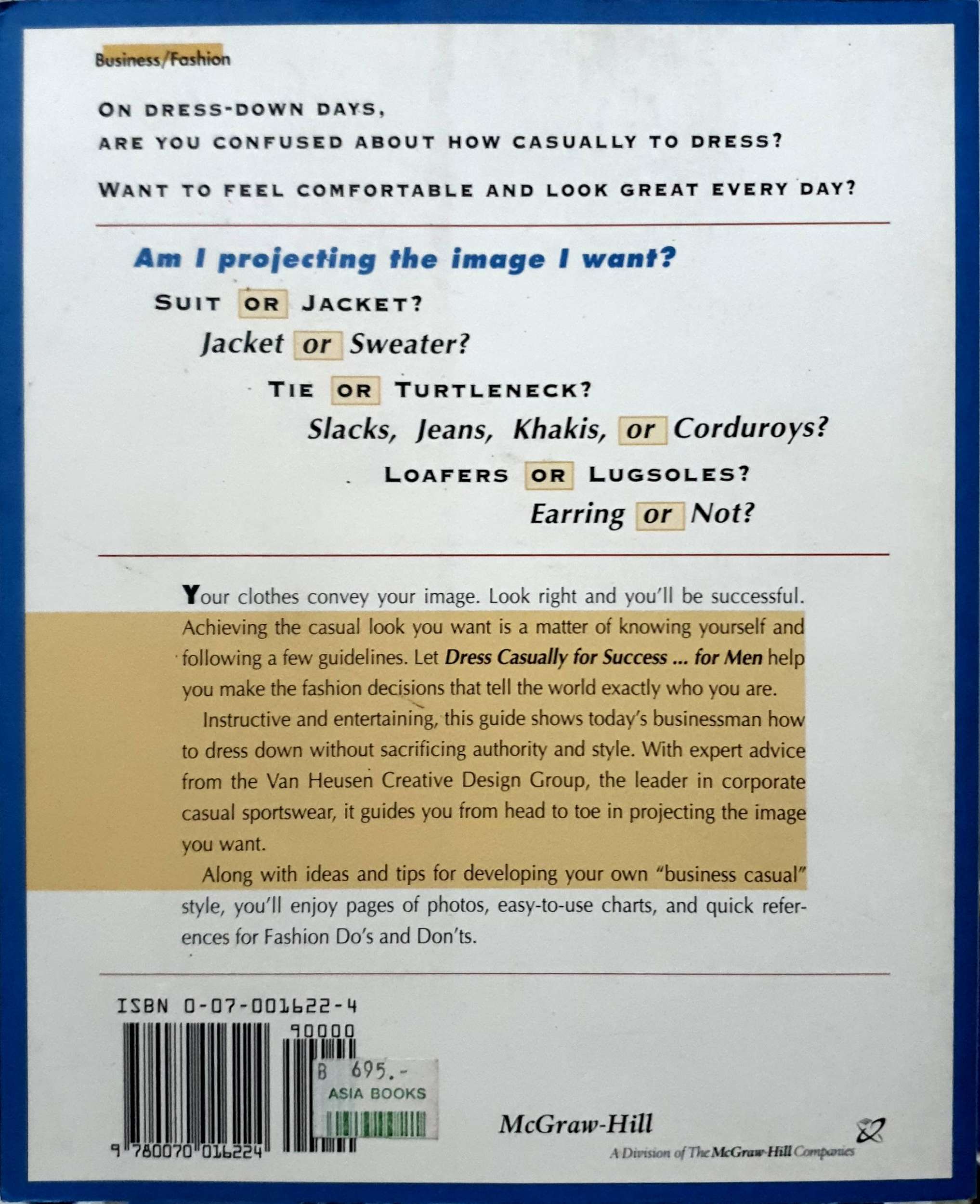 Dress Casually for Success for Men : Mark Weber