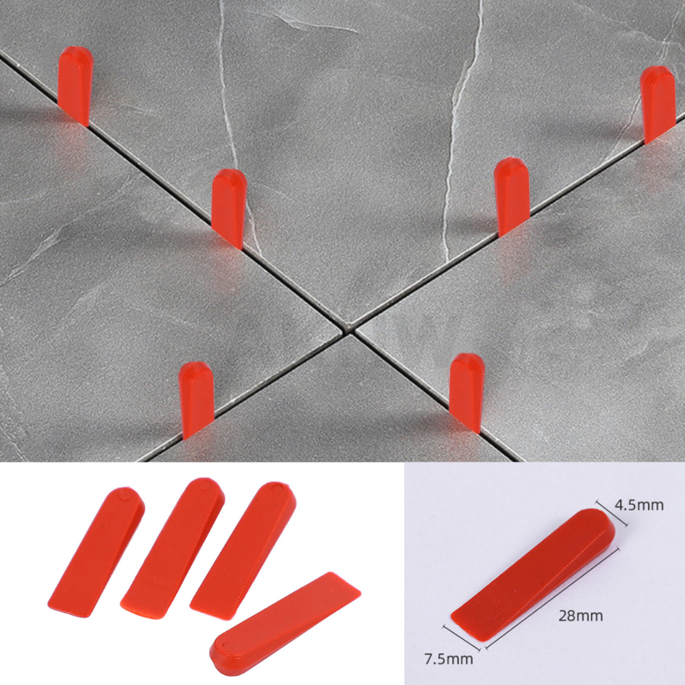 ลิ่มปรับระดับกระเบื้อง KingsMan ขนาดเล็ก 5mm (ถุง100ชิ้น) [ขายปลีก/ส่ง ราคาถูก]