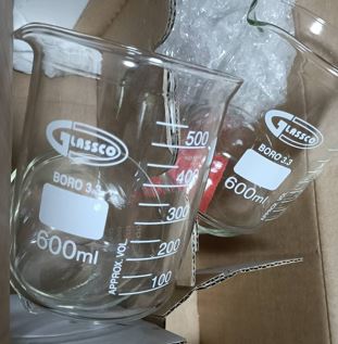 Beaker "Glassco" ขนาด 600 ml