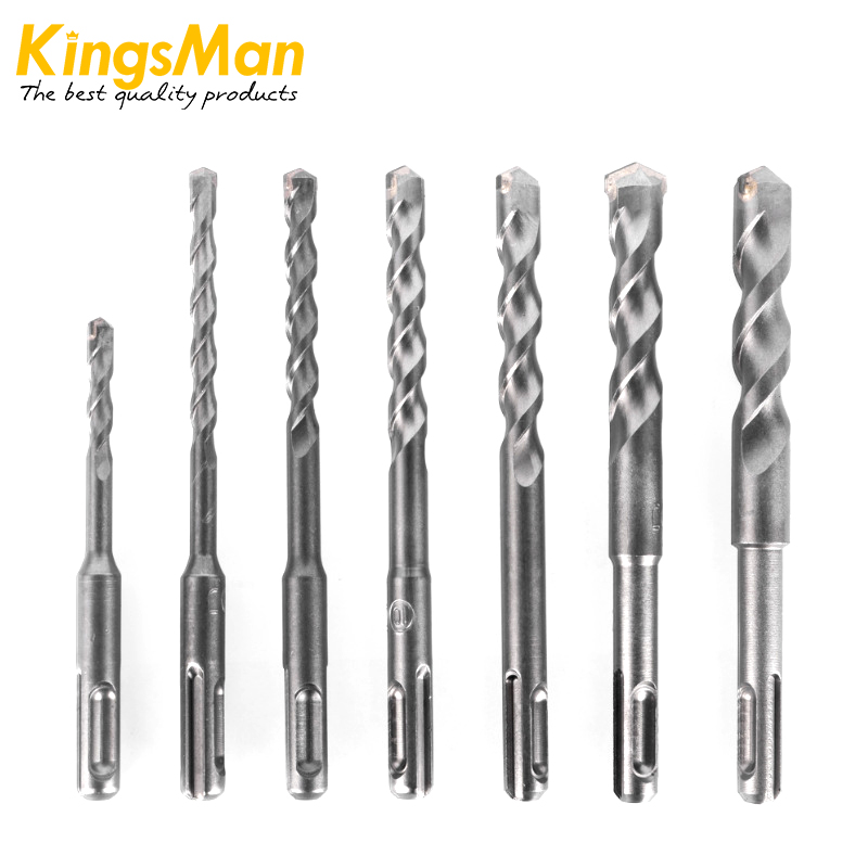 ดอกสว่านเจาะปูนโรตารี่ KingsMan อย่างดี ดอกคมแข็งแรง สำหรับเจาะคอนกรีต [ขายปลีก/ส่ง]