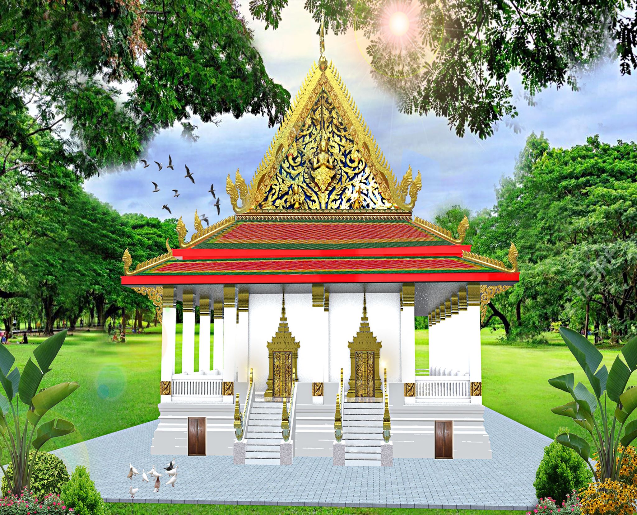 แบบวิหาร-007