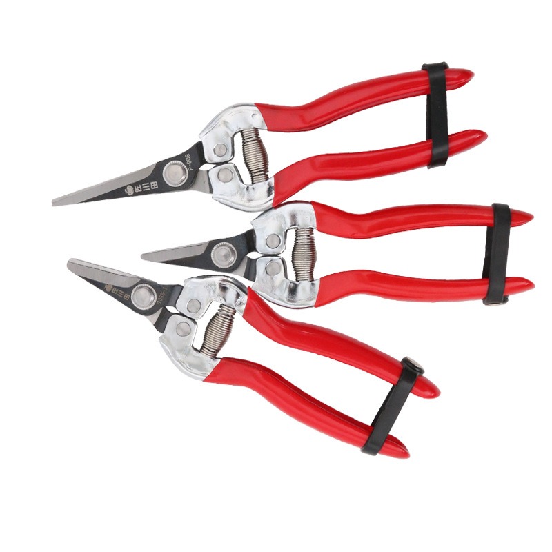 กรรไกรตัดกิ่งผลไม้/เก็บผลไม้ ยี่ห้อซากาวะดะ(Sagawada) ของแท้ เหล็กแข็ง SK5 ใช้ดี ทนทาน [ขายส่ง]