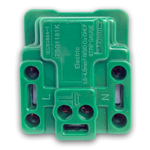 ปลั๊กกราวด์เดี่ยวรุ่นใหม่ Zeberg(ซีเบิร์ก) ZBG802K ทองแดงสปริงแท้ 16A 250V รวมแวทแล้ว [ขายส่ง]