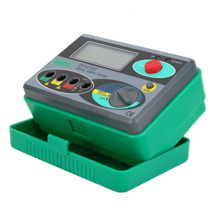 DY4100 , DUOYI เครื่องทดสอบความต้านทานดินแบบดิจิตอล Digital Ground Resistance Tester/ ราคาประหยัด