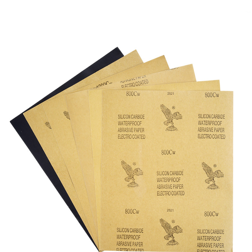 กระดาษทรายน้ำขัดเหล็กตรานกอินทรี สำหรับงานขัดโลหะหรือเหล็กต่างๆ [ขายปลีก-ส่ง]