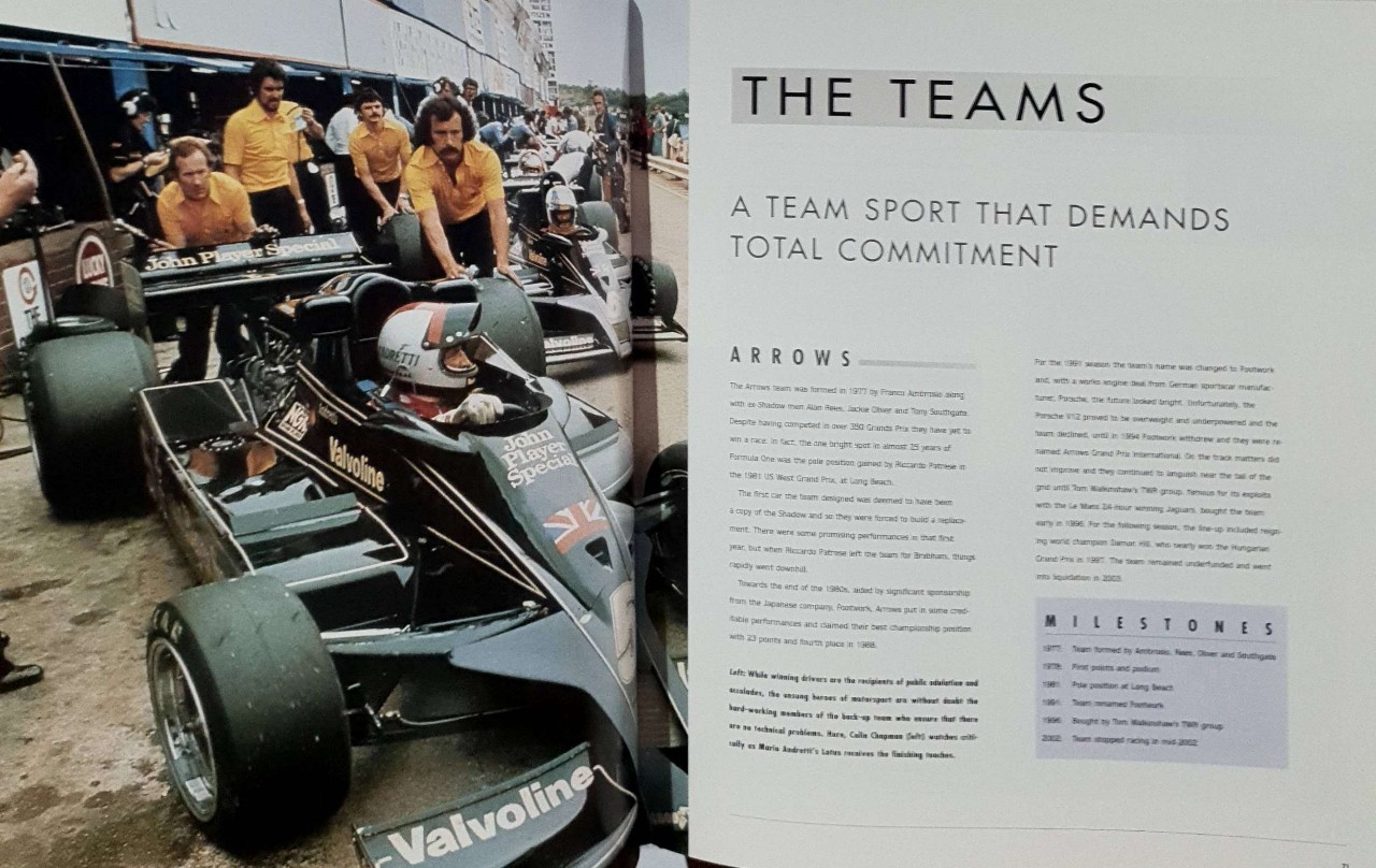 FORMULA ONE ; THE STORY OF GRAND PRIX RACING