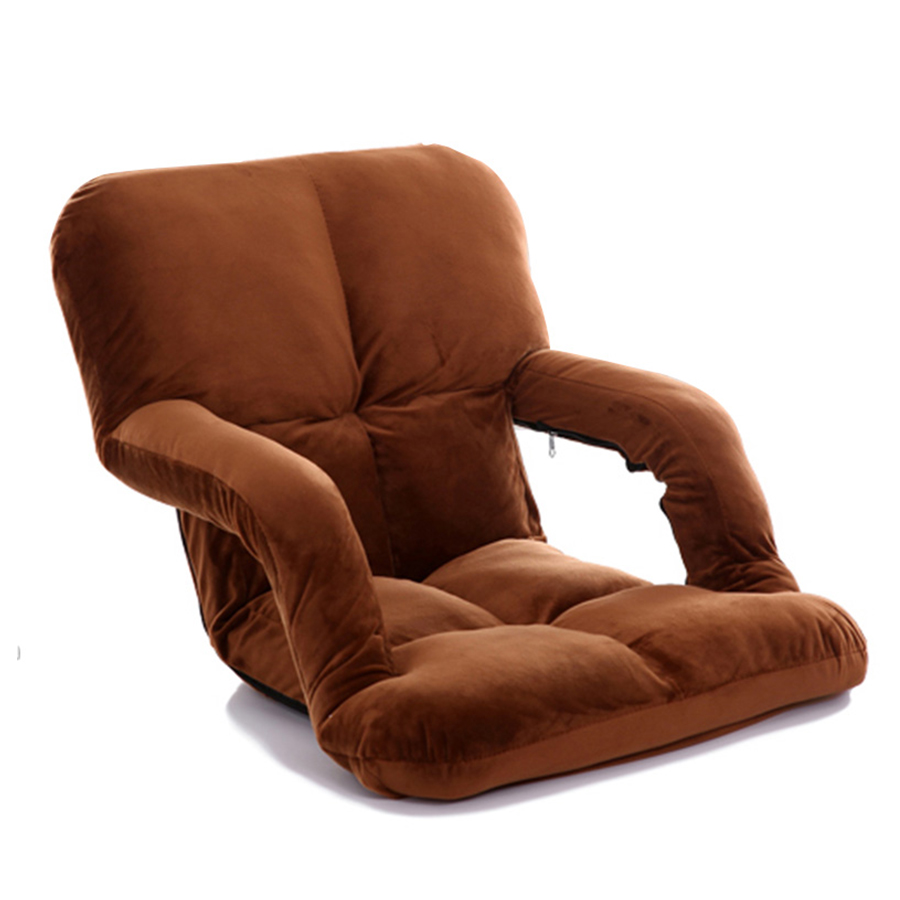 เก้าอี้ญี่ปุ่น ปรับได้ 6ระดับ พร้อมที่วางแขน เก้าอี้นั่งพื้น โซฟาเบด เก้าอี้พักผ่อน โซฟาญี่ปุ่น เก้าอี้ปรับนอน เก้าอี้พับนอน เก้าอี้ปรับเอนนอน HC-039