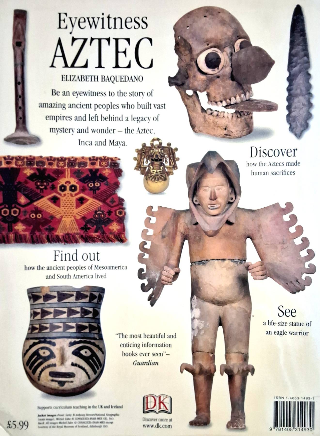 Aztec (Eyewitness) Paperback