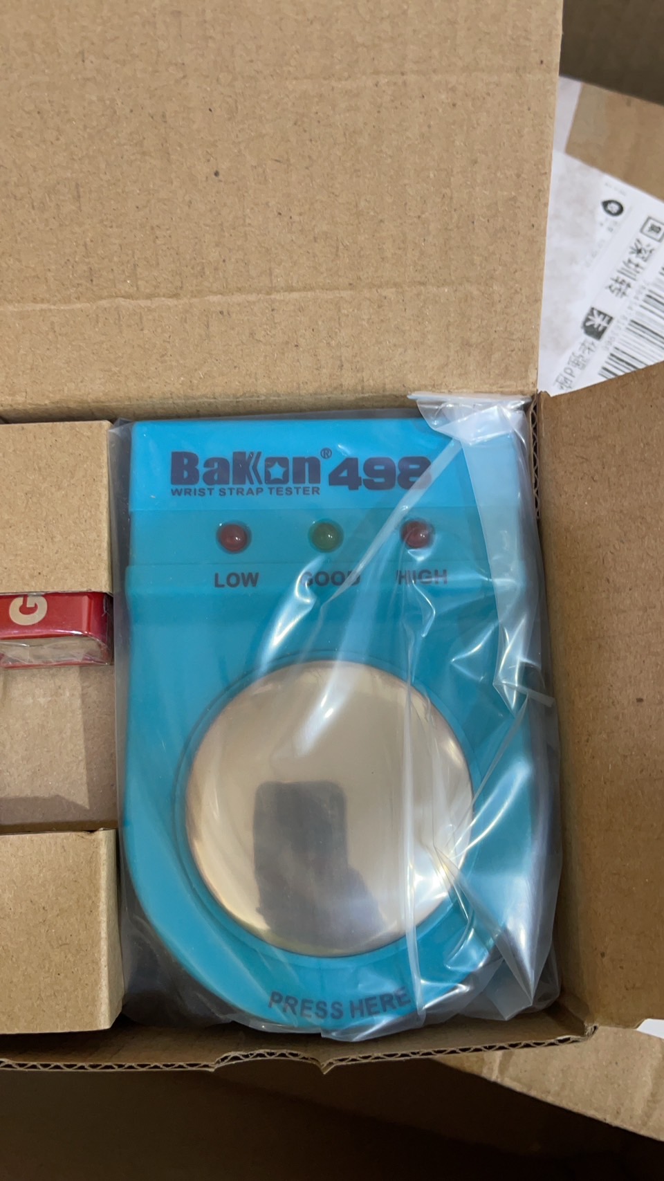 Static bracelet tester BK498 Brand : BaKon