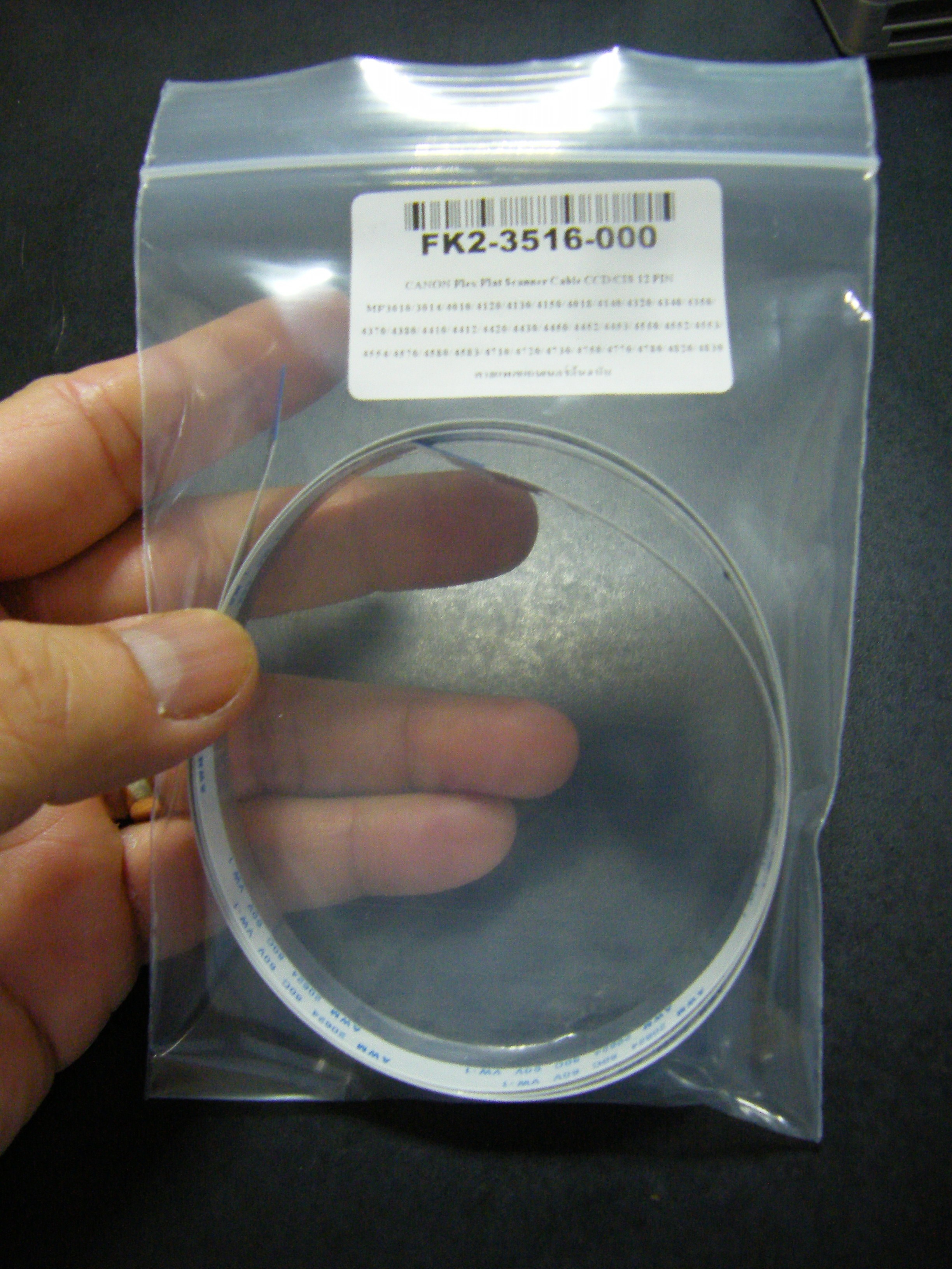 สายแพร Scanner Cable CCD/CIS 12 PIN FOR CANON Satera MF3010/4010/MF4120/MF4130 FK2-3516-000 FK2-3764-000 FK3-1160-000 1 กรัม