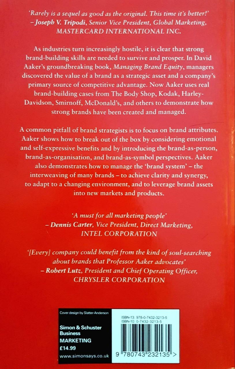 BUILDING STRONG BRANDS : David A. AAKER