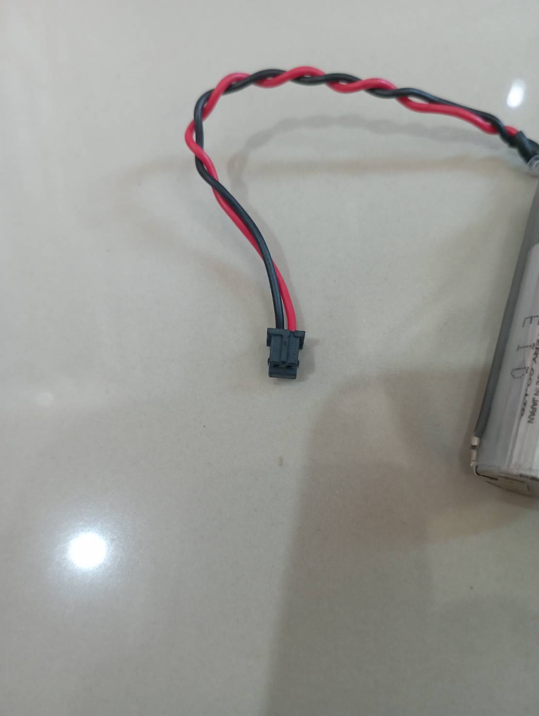 ER6V/3.6V Connector black ดําเล็ก CHINA