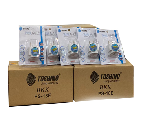 ปลั๊กแปลงขา TOSHINO PS-18E