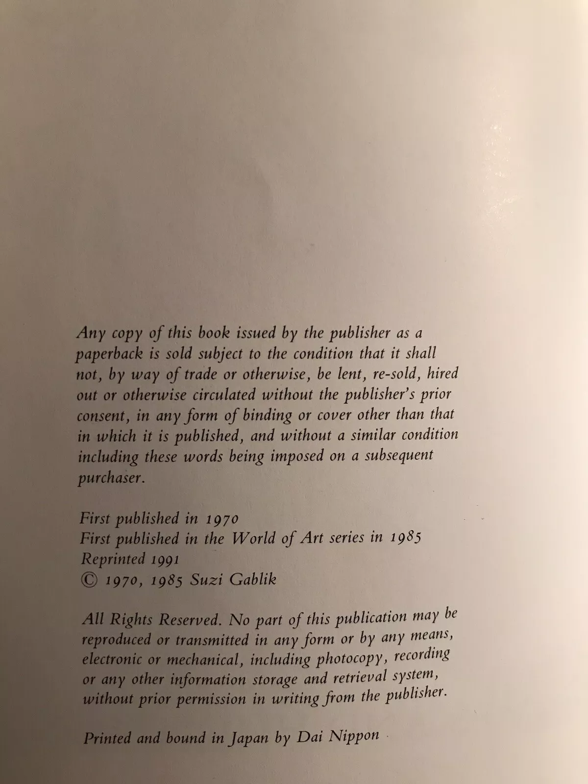 magritte suzi gablik