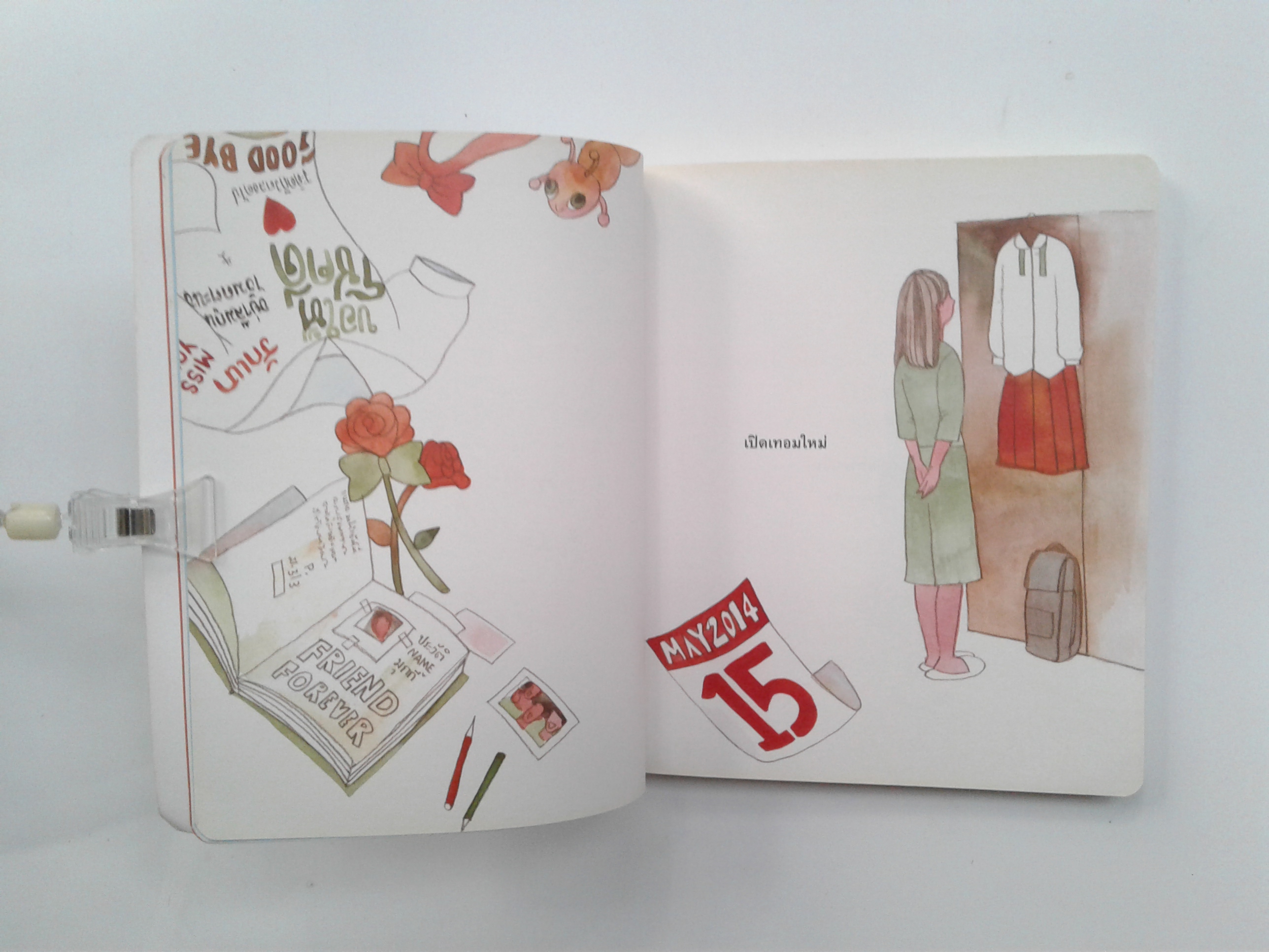 I am fine thank you and you เรื่องราวย้อนวัย สมัยที่ยังหาตัวเองไม่เจอ หนังสือ