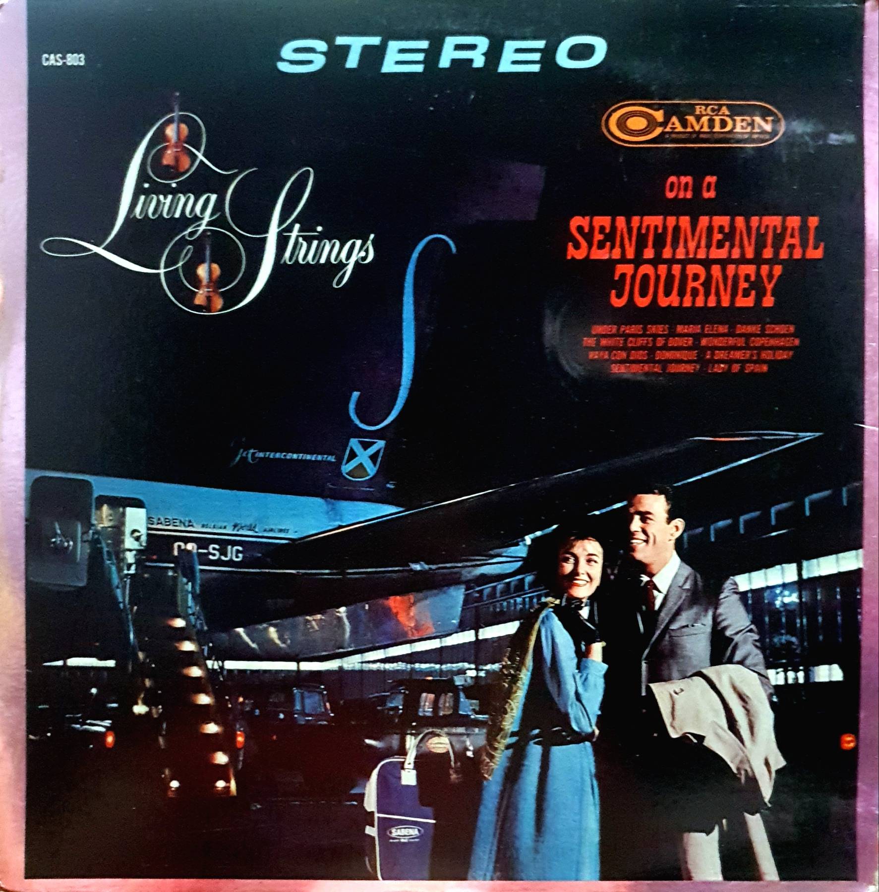 LP, Vinyl, LIVING STRINGS – ON A SENTIMENTAL JOURNEY (1964s)
