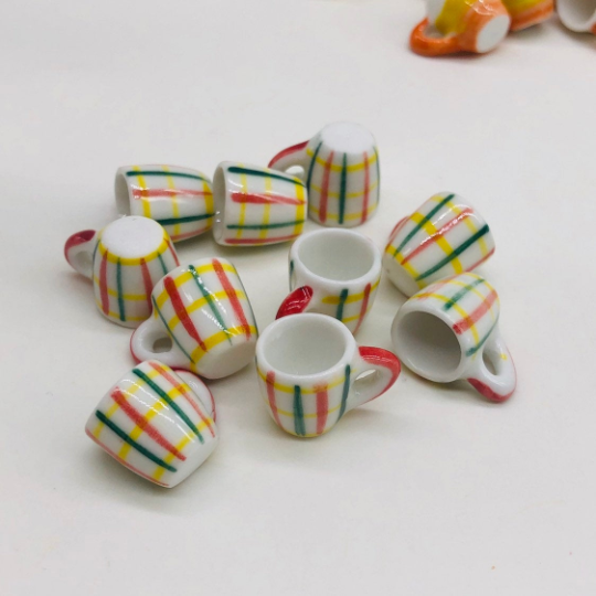 Miniature Mug, Miniature Cup 10 pieces/set