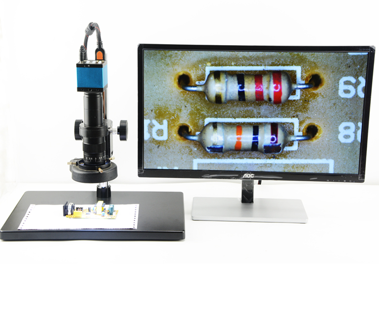 CCD Camera Industrial HDMI Digital Industrial Microscope Full HD,OW-720P-A(เฉพาะตัวเครื่องและอุปกรณ์ไม่รวมจอ รวมจอด้วยเพิ่ม 4,000 บาท)