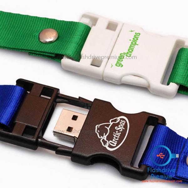 แฟลชไดร์ฟ สายคล้องคอ ( Lanyard Flash Drive Premium)
