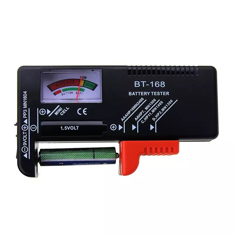 Battery Tester BT-168D (มาตรวัดจอ LCD) เครื่องวัดทดสอบแบตเตอรี่