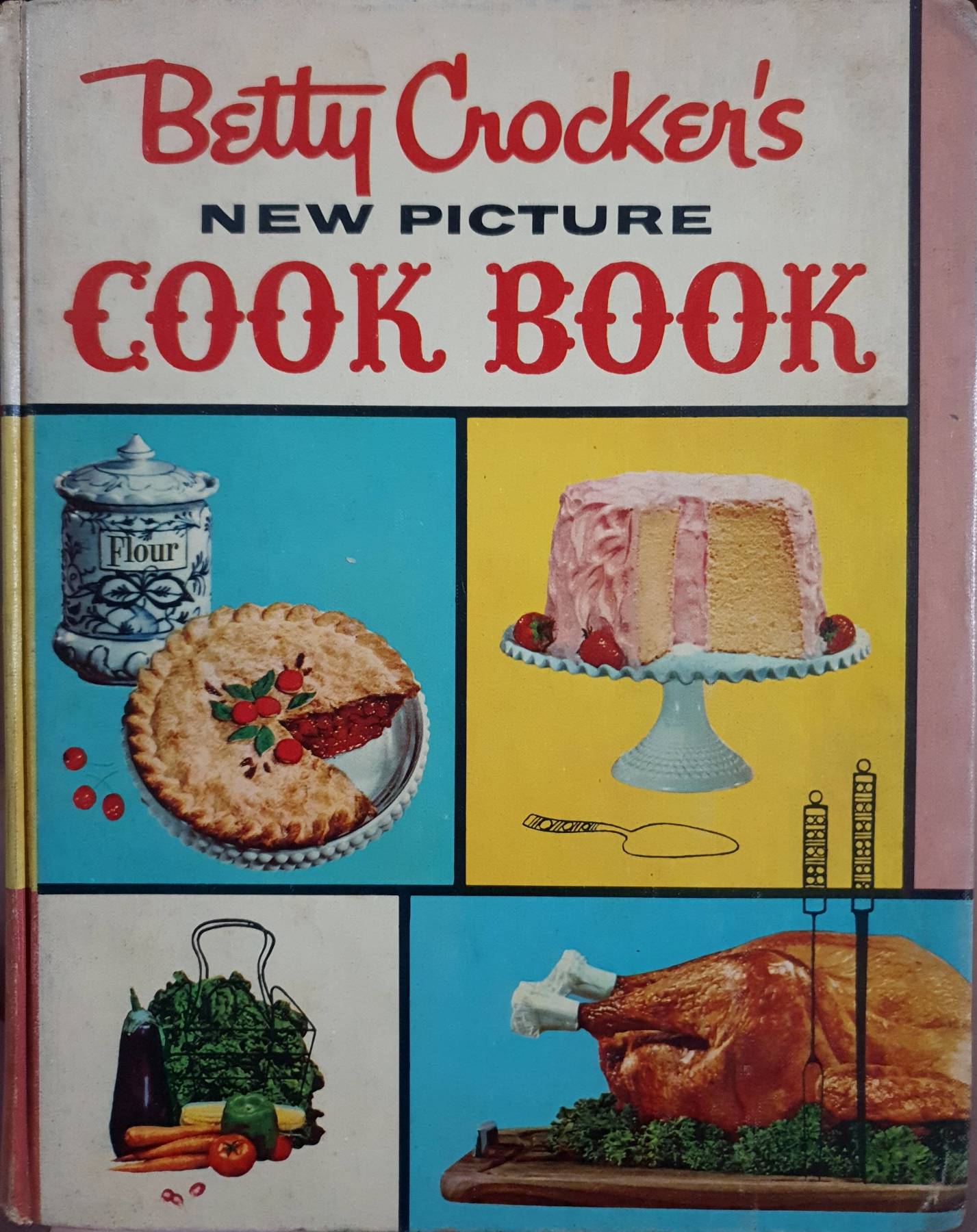 Vintage 1960's Betty Crocker's New Picture Cook Book McGraw-Hill-Preowned