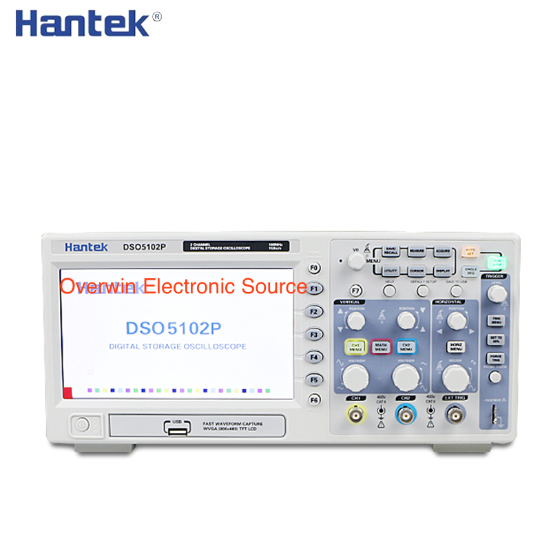 Hantek dso5102p 100mhz digital oscilloscope
