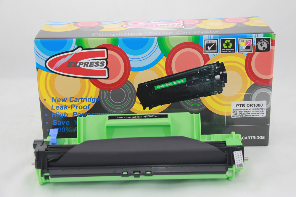 BROTHER DR-1000/CT351005 DRUM UNIT FOR BROTHER H-1110/HL-1111/HL-1112/HL-1118/HL-1210W,DCP1510/DCP-1610W,MFC-1810/MFC-1815/MFC-1910W,XEROX DOCUPRINTM115b/M115f/M115fs/M115fw/M115z/P115b/P115w 10K 1,500 กรัม