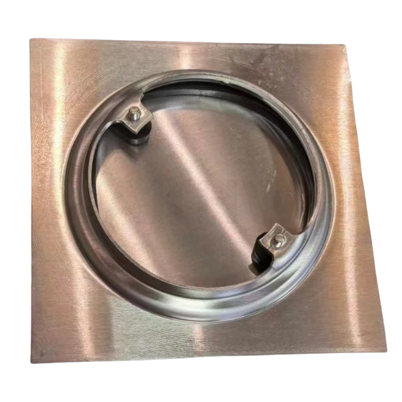 ฝาดูดส้วมสแตนเลส KingsMan แบบสี่เหลี่ยม ขนาด4นิ้ว/6นิ้ว แข็งแรง ไม่เป็นสนิม