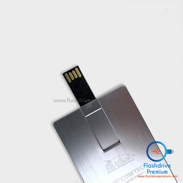 แฟลชไดร์ฟการ์ดแบบโลหะ (Metal Card Flash Drive)