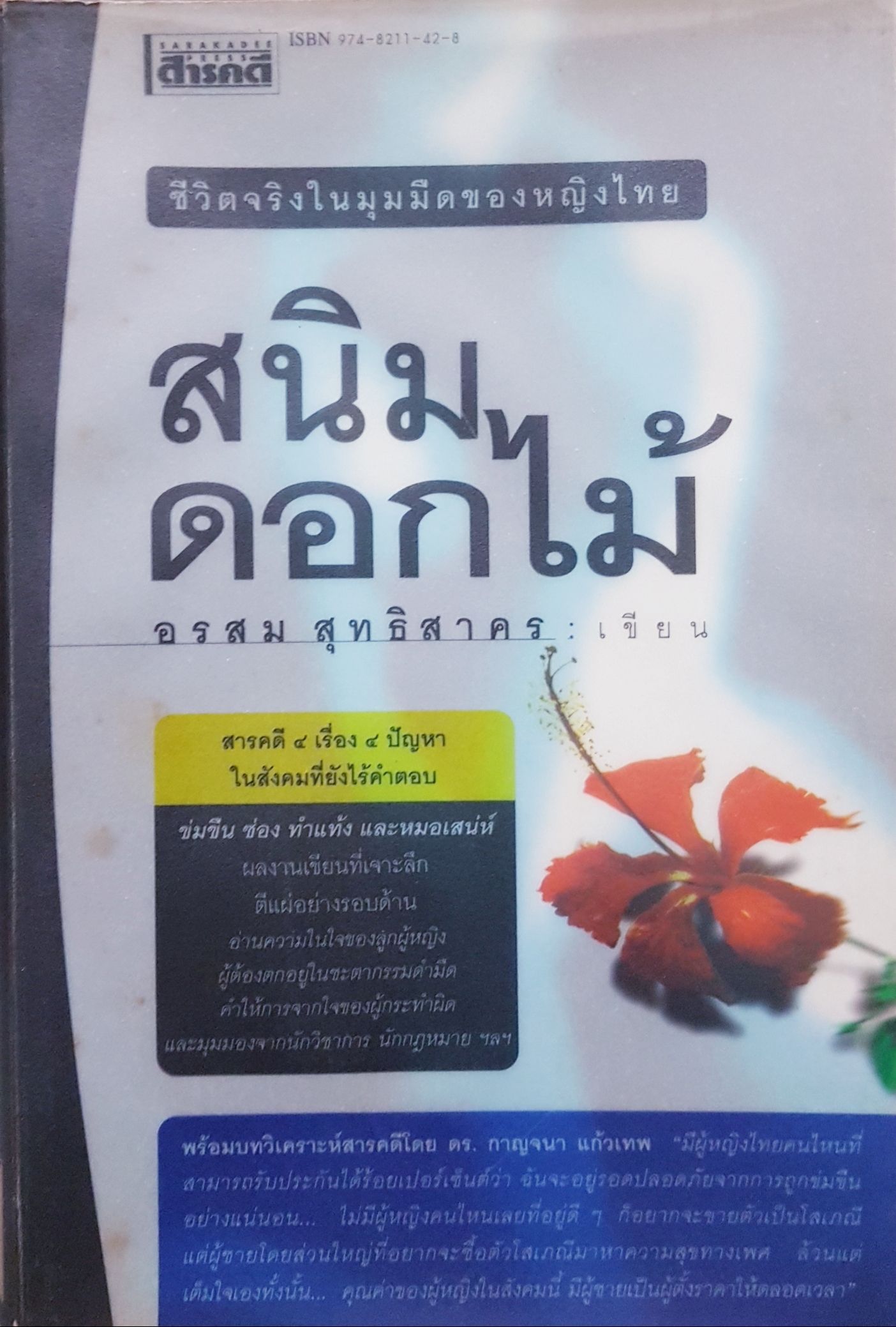 สนิมดอกไม้ ชีวิตจริงในมุมมืดของหญิงไทย อรสม สุทธิสาคร