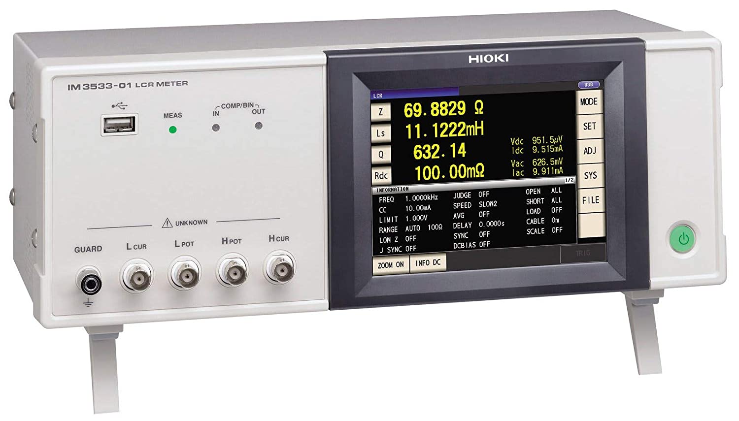 IM3533 / HIOKI เครื่องวัด LCR สอบถามราคาหรือทำไบเสนอราคาก่อนได้นะครับ